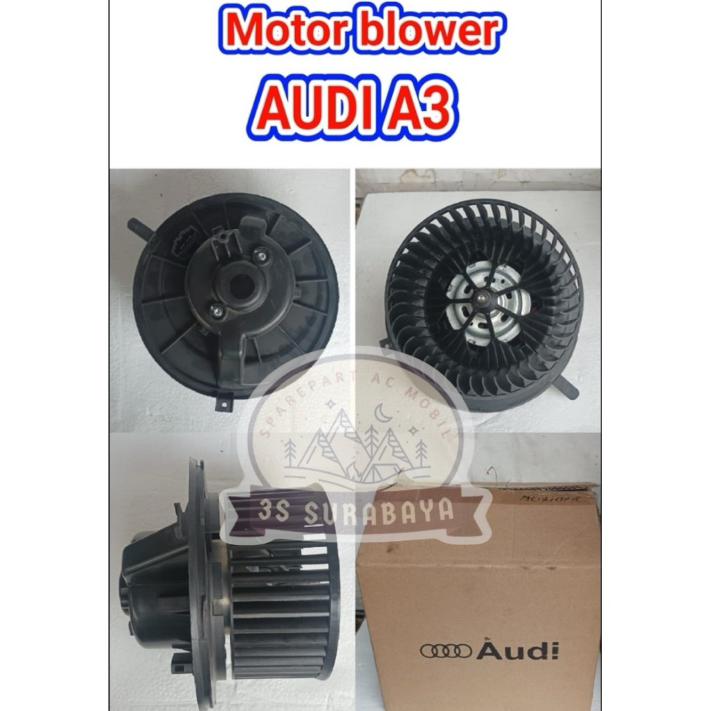 Motor Blower Audi A3 Ac mobil A 3 (Baru/New)