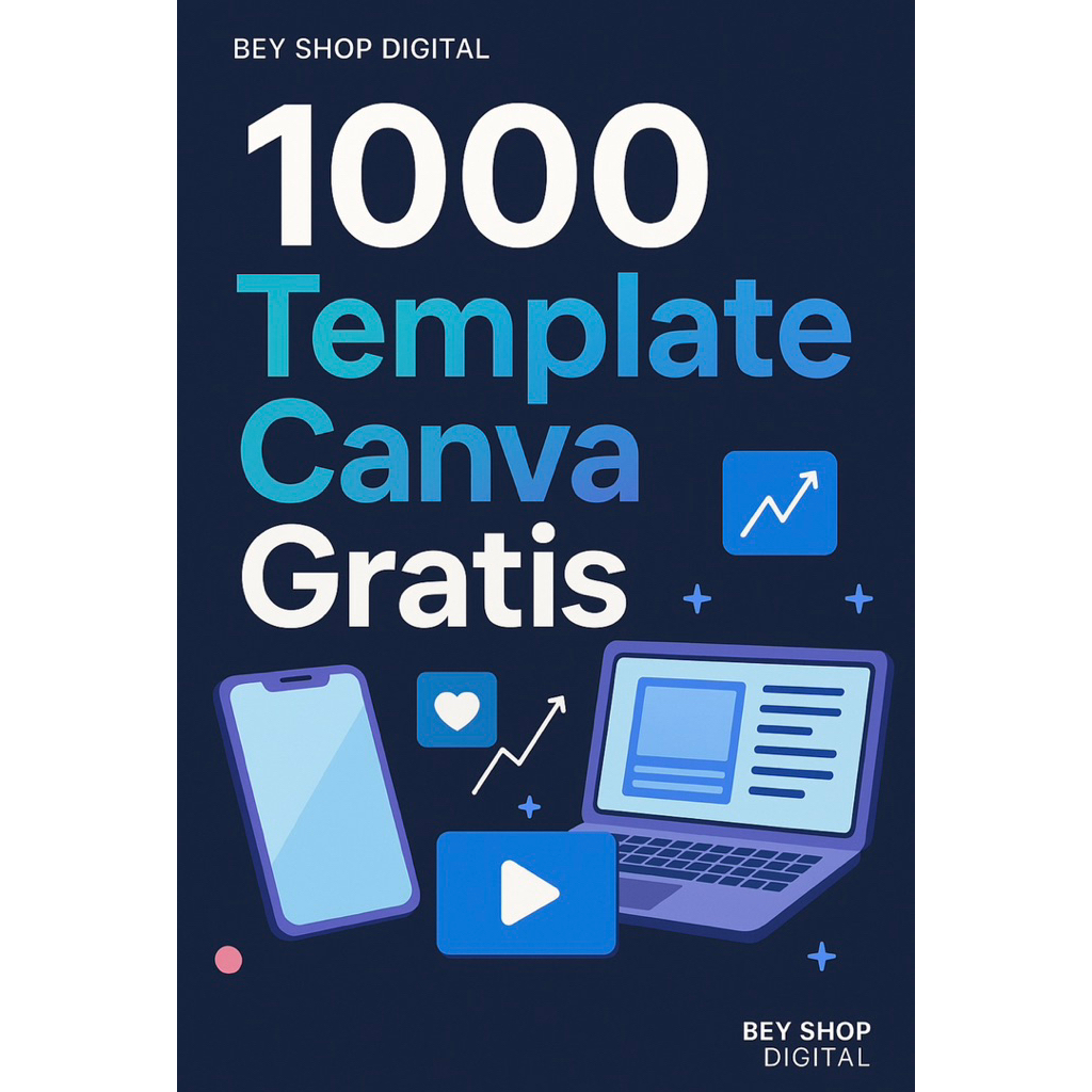1000 TEMPLATE CANVA PREMIUM