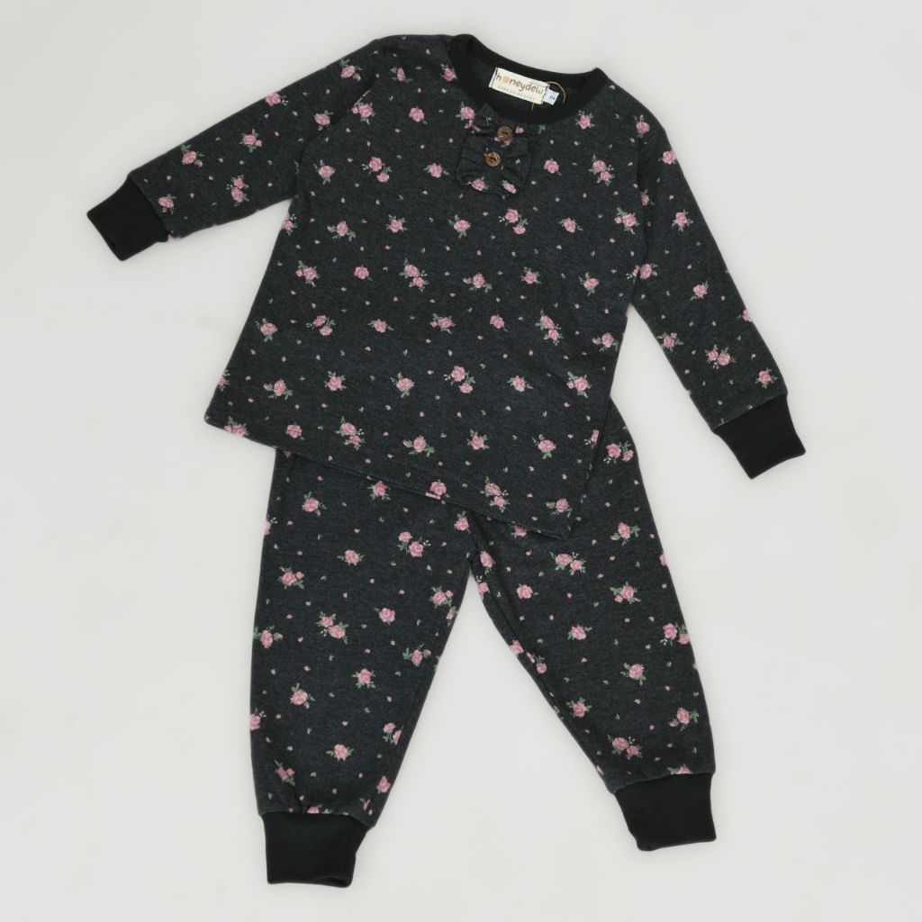 KAMARI - One Set / Baju Anak / Baju Anak Perempuan - Honeydew