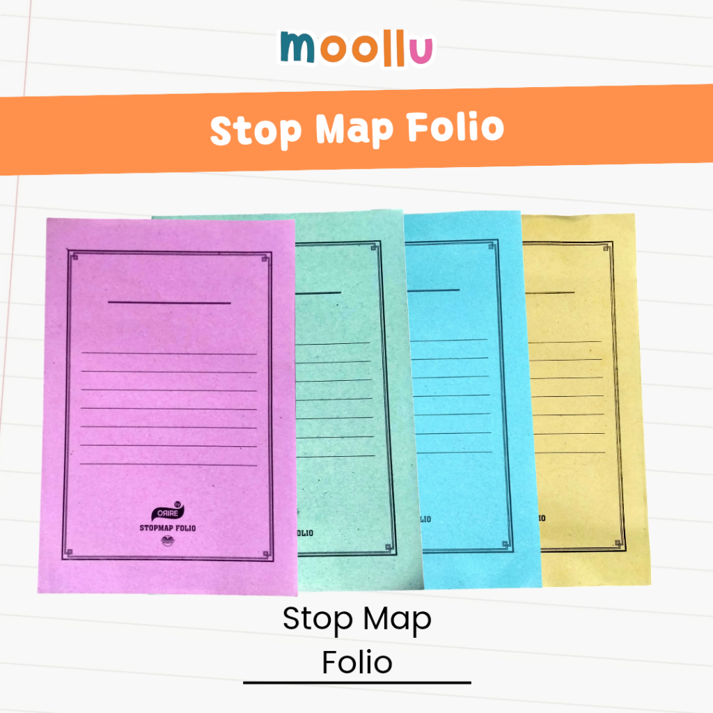

5 Lembar Stof Map Folio - Stopmap Kertas / Map Kertas / Stop Map
