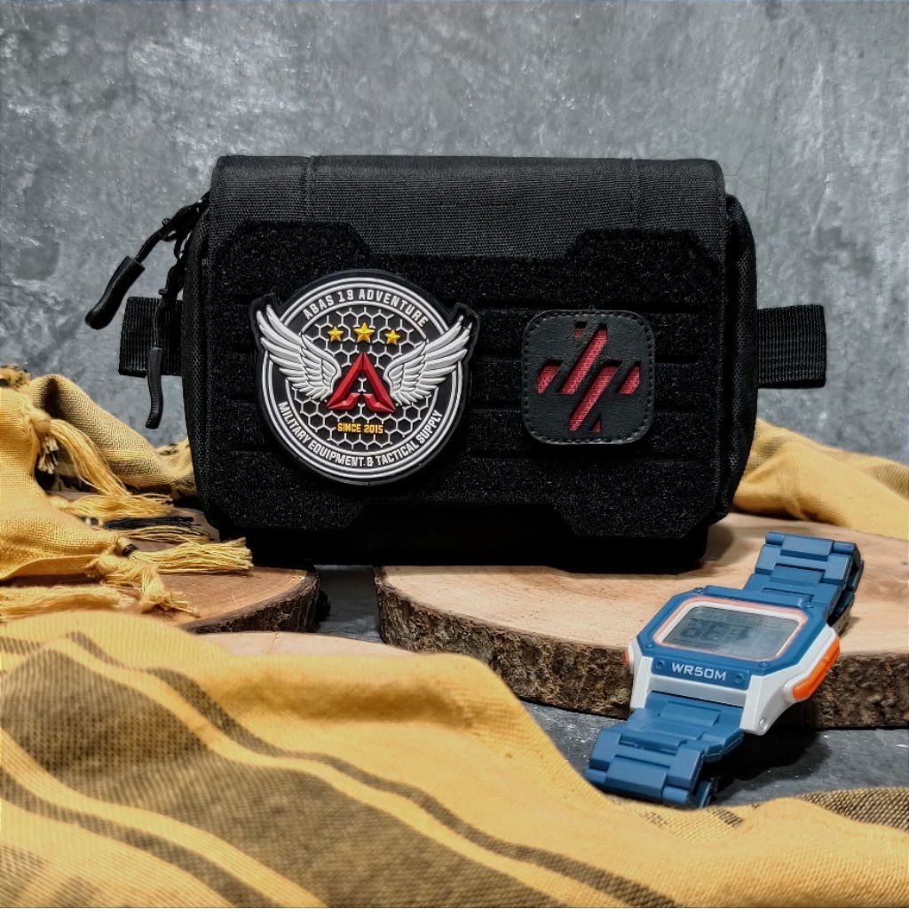 Pouch MOLLE Tactical Tempel Ransell - Tas Kecil Outdoor Army Adventure