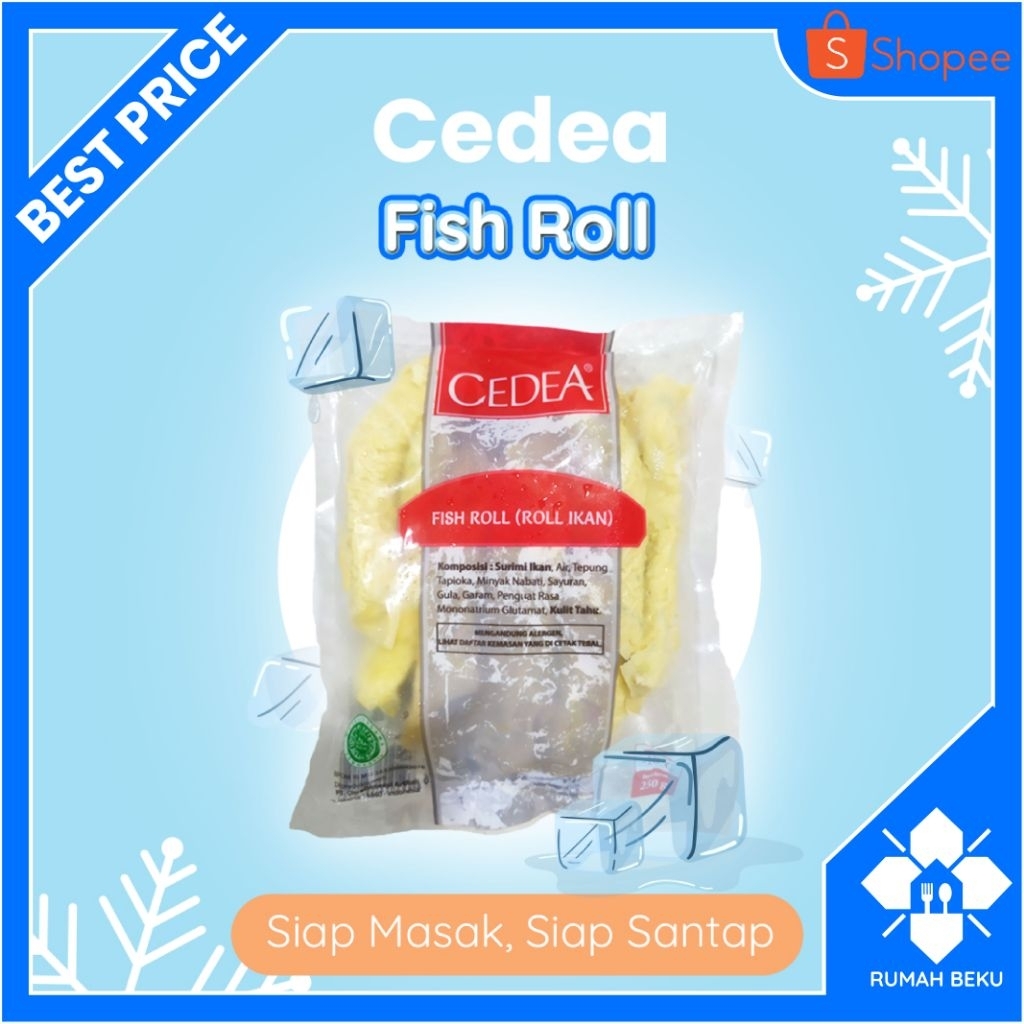 

Fish Roll Siap Goreng - Kenyal & Gurih - 1000gr | Rumah Beku