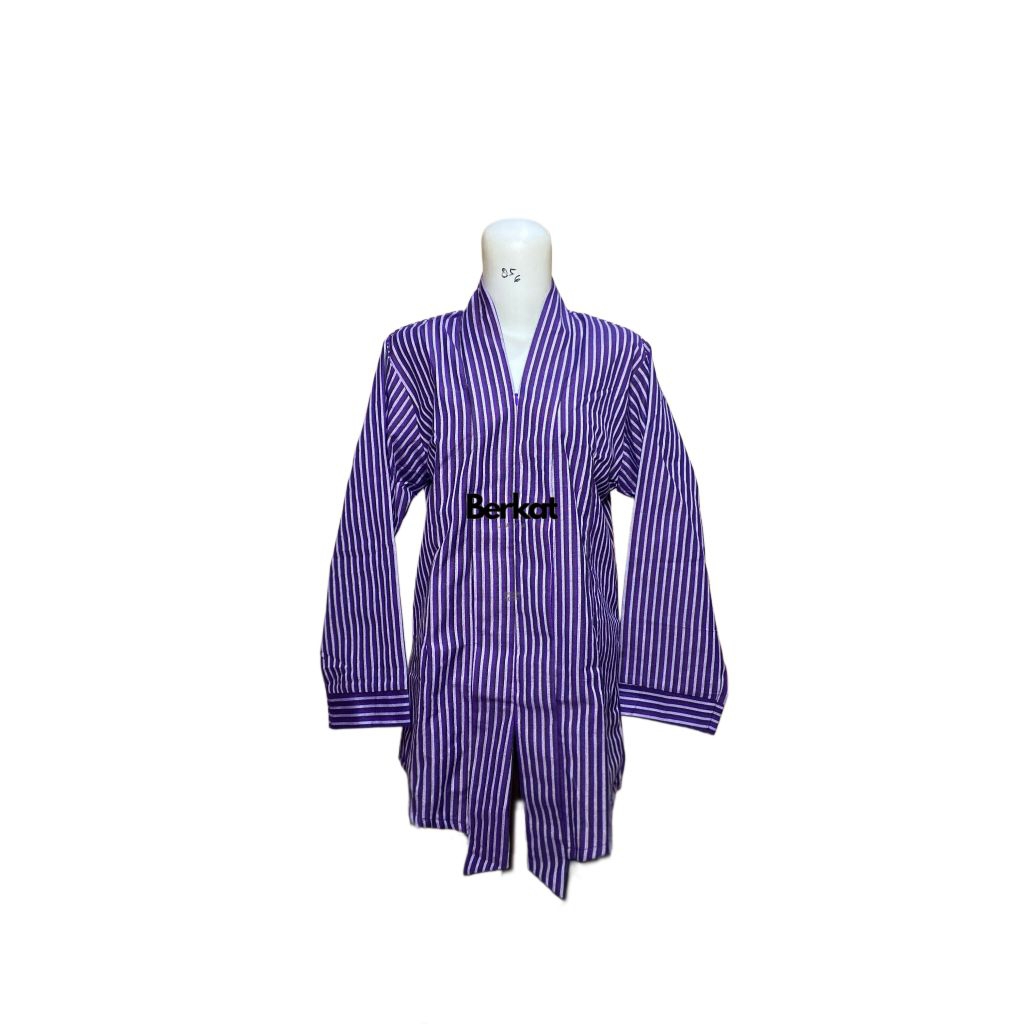 Kebaya Lurik Model Kartini Bahan Katun Premium Kebaya Encim