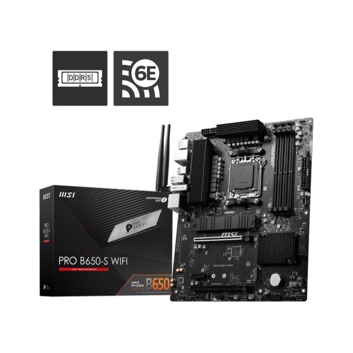 MSI PRO B650-S WIFI | Motherboard AMD B650 AM5 DDR5 ATX