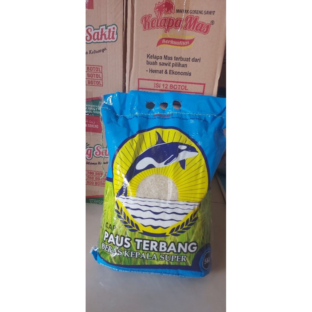 

beras super paus terbang 5kg
