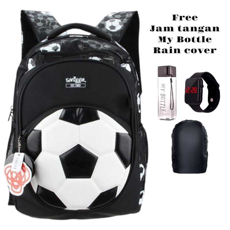 Tas ransel sekolah anak sd smp sma free botol-Tas model terbaru anak laki laki-Tas viral tiktok 2024