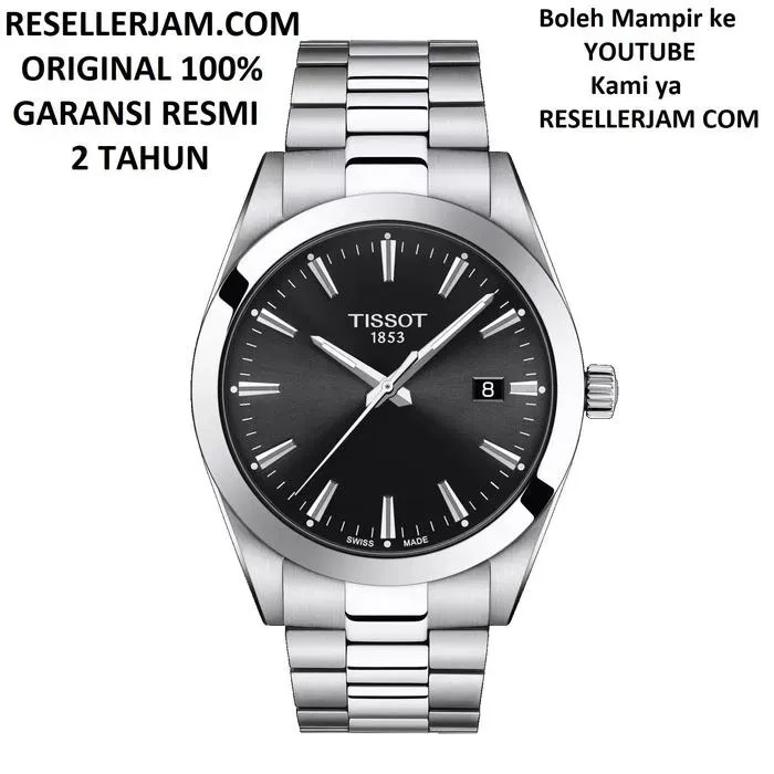Jam tangan Tissot Gentleman T127.410.11.051.00 Original Garansi Resmi