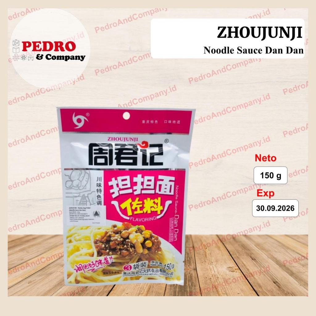 

ZhouJunJi Dan Dan Noodle Sauce 150 gram bumbu saus mie dan dan mi china cina