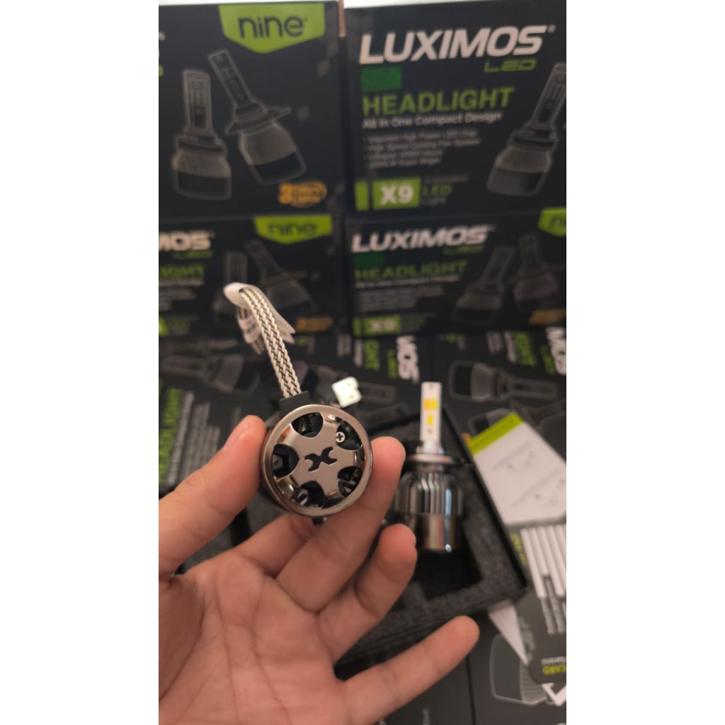 Luximos H4 LED 3 Warna - lampu LED Luximos 3 Warna H4