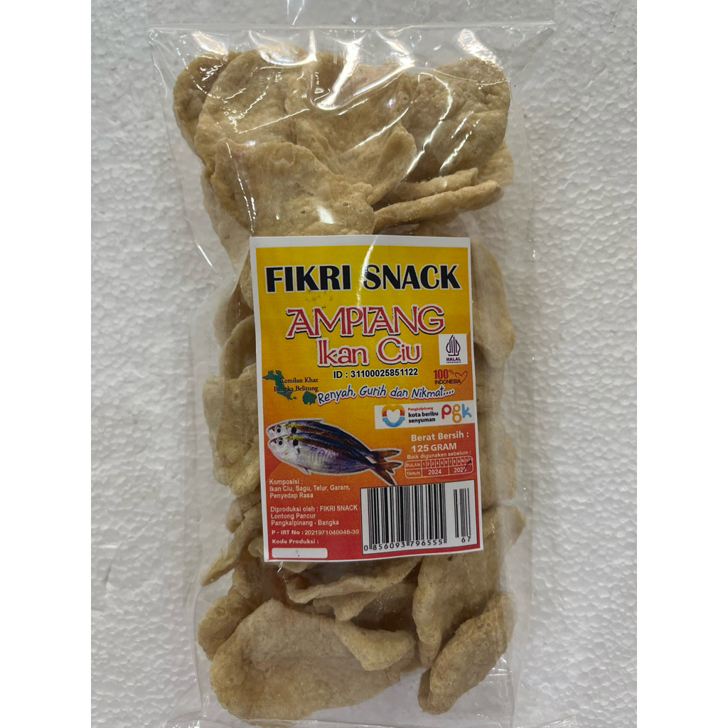 

ampiang ikan ciu produk Fikri Snack
