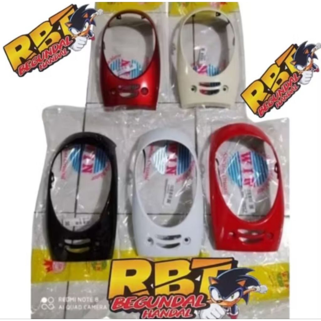 PANEL DADA TAMENG, COVER LAMPU TENGAH, TAMENG DASI MOTOR HONDA SCOOPY FI TAHUN 2013 2014 2015