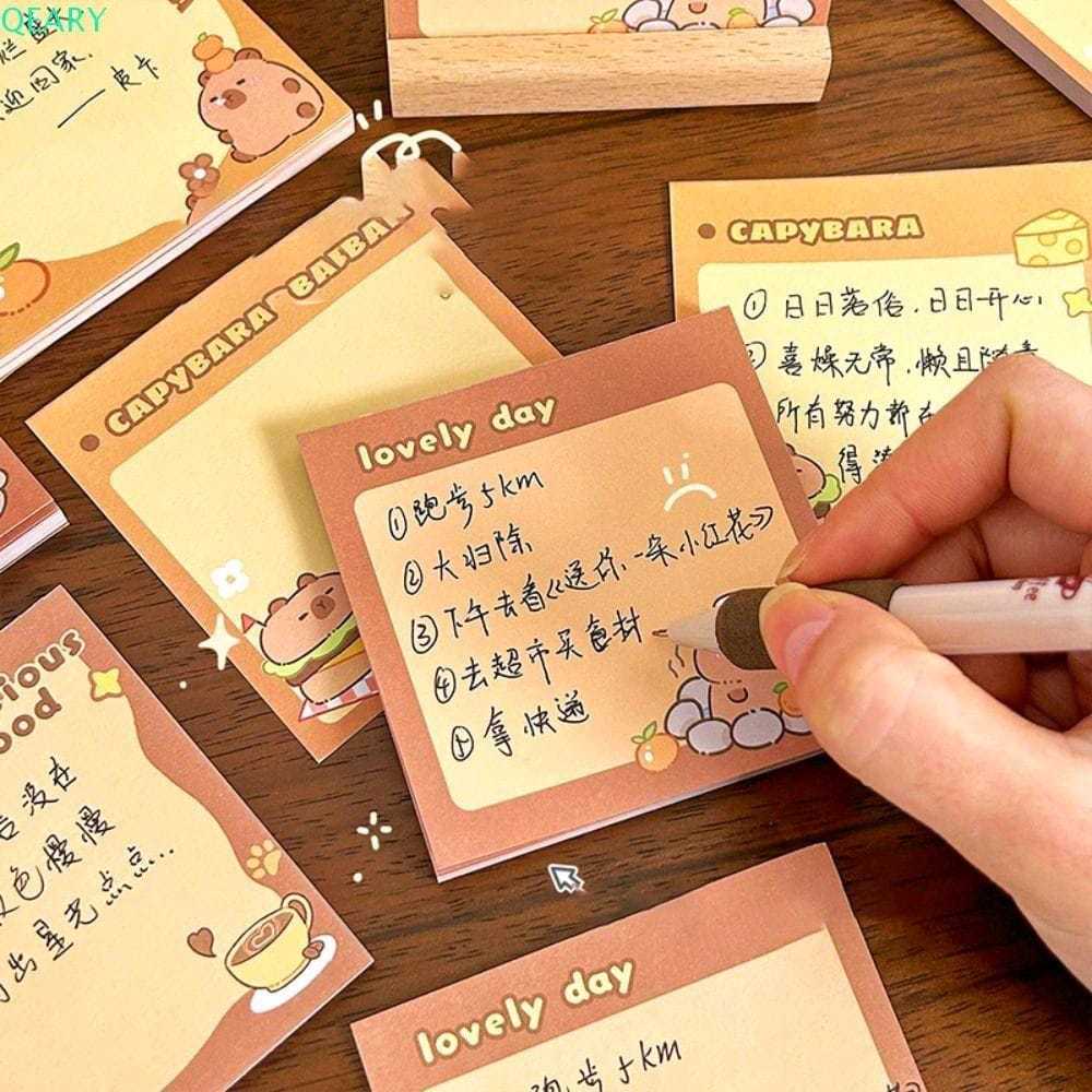 

50lembar Capybara Sticky Memo Notes