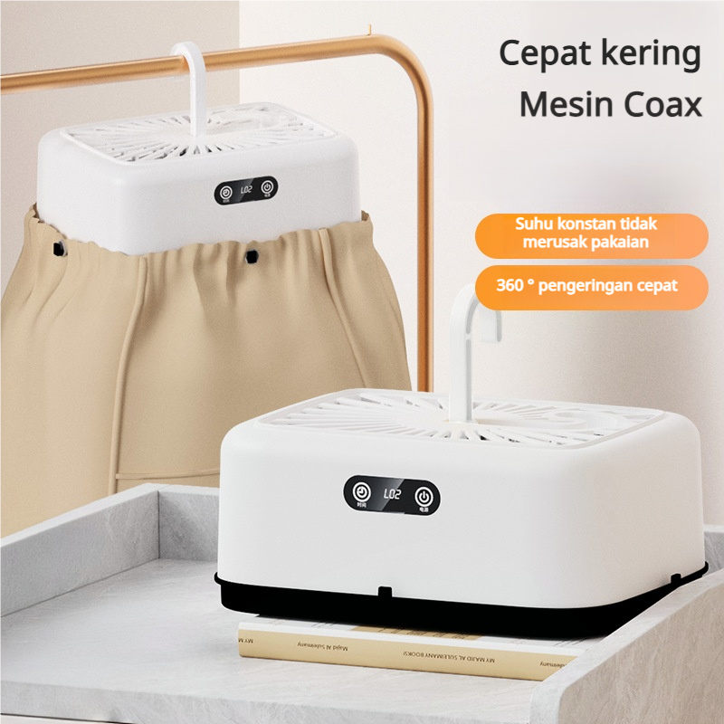 Mesin Pengering Pakaian Portable Pemanas Pengering Pakaian Lipat Listrik Pengering Otomatis Untuk Pa