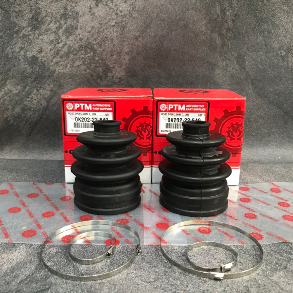 Karet Drive Shaft Boot Cv Joint Timor Bagian Dalam  S515 Bonus Clamp 0K202-22-540 Genuine PTM 