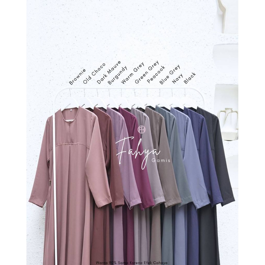 [NEW] FAHYA DRESS PELANGI HIJAB