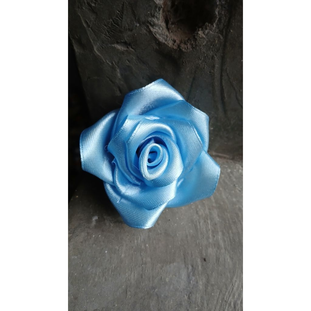 

READY STOK [Termurah] BUNGA MAWAR pita satin bahan buket mahar dekor kerajinan