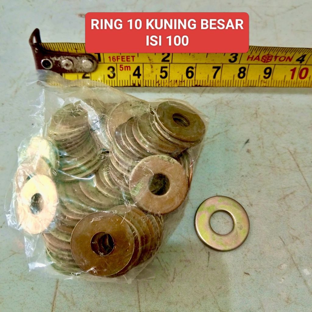 RING 10 LEBAR ISI 100