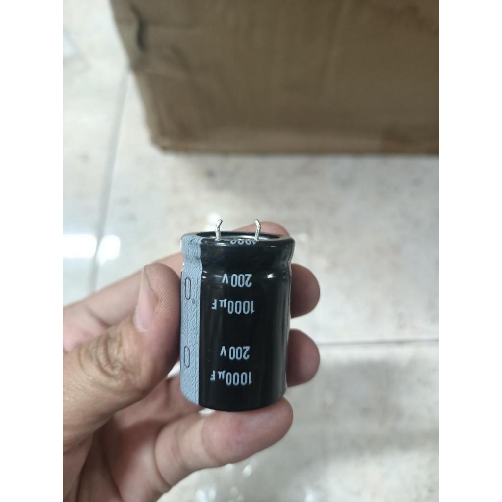 Elco Kapasitor 200v-1000uf Nichicon