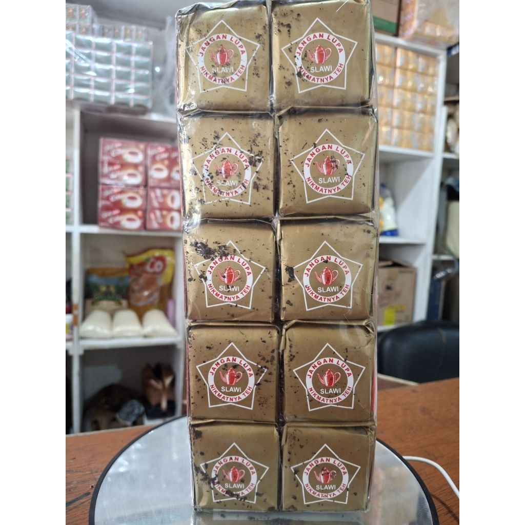 

Teh Poci Gold Tubruk Melati 1 slop isi 10/ Teh tubruk melati Poci Gold