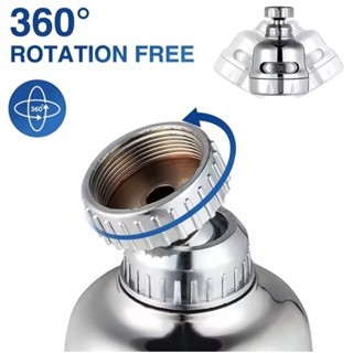 Kepala Kran Air Wastafel Cuci Piring 3 Mode Splash Flexible Kaku D001