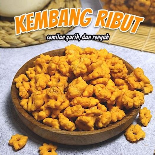 

SNACK SAKURA / KEMBANG RIBUT 250 GRAM