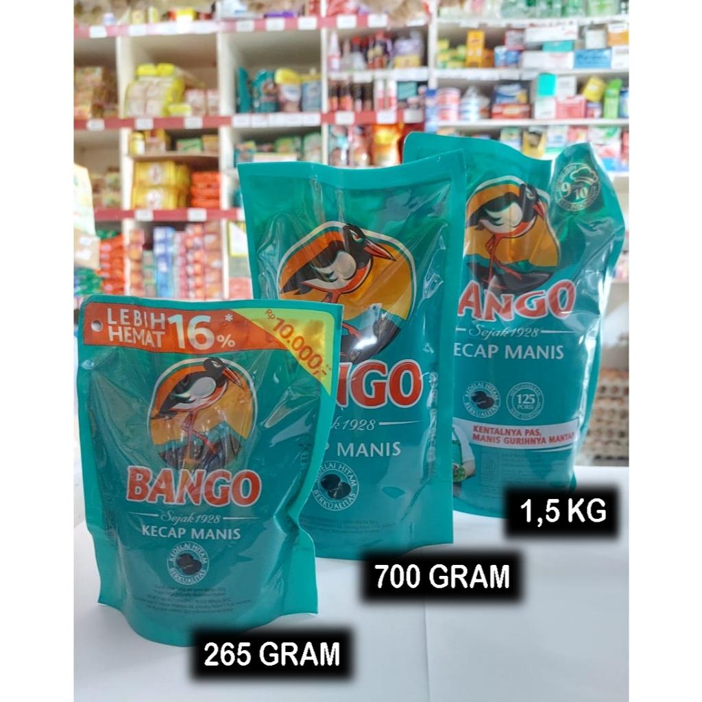 

Kecap Bango 1,5 kg , 220 ml , 700 ml