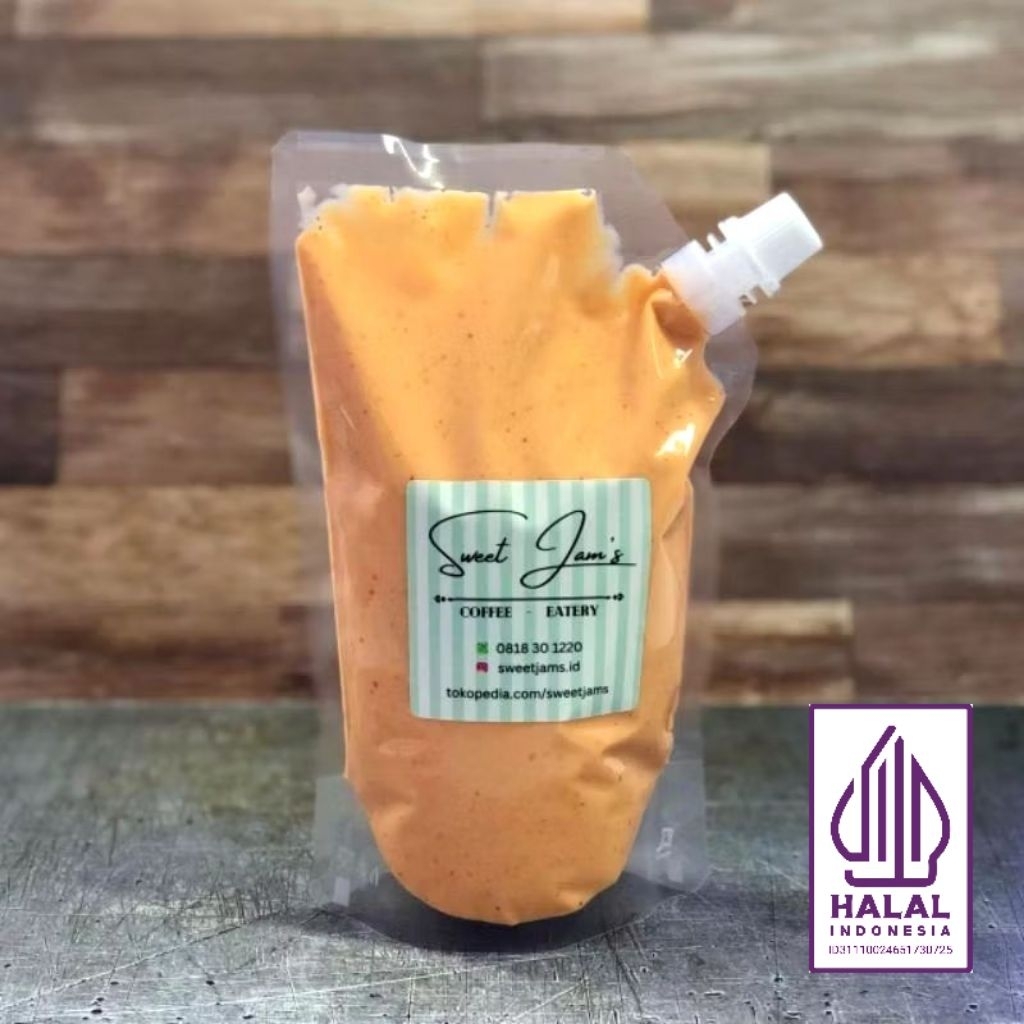 

Mentai Sauce Non Tobiko Halal 500 Gram (Tanpa Tobiko)