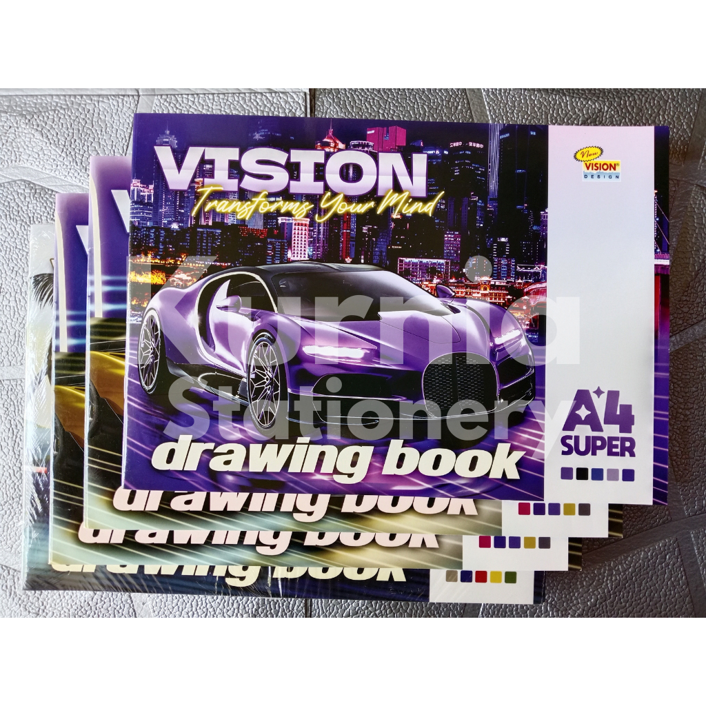 

[ECERAN] (1 PCS) Buku Gambar Vision 8 Lembar