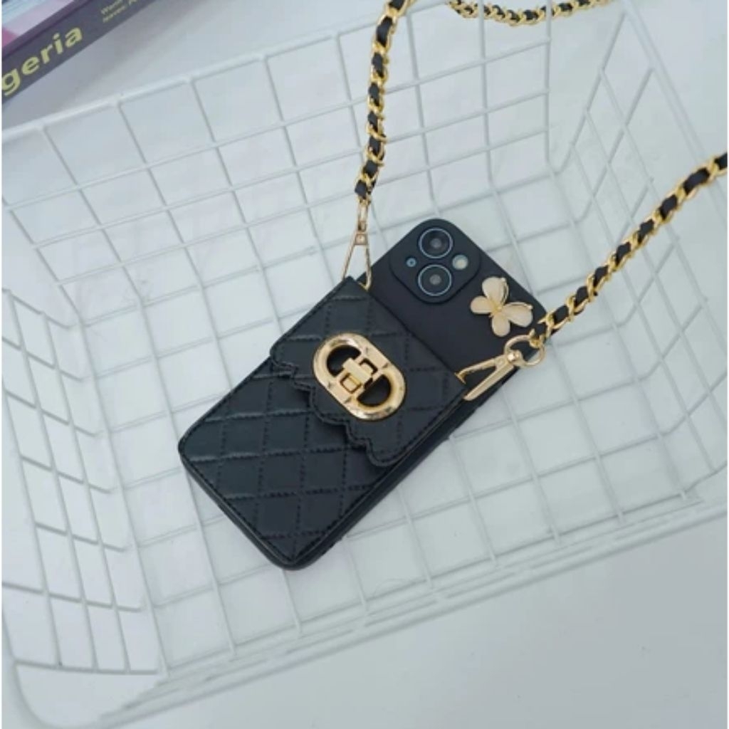 Casing HP Dompet Tas + Sling Case For All Type On