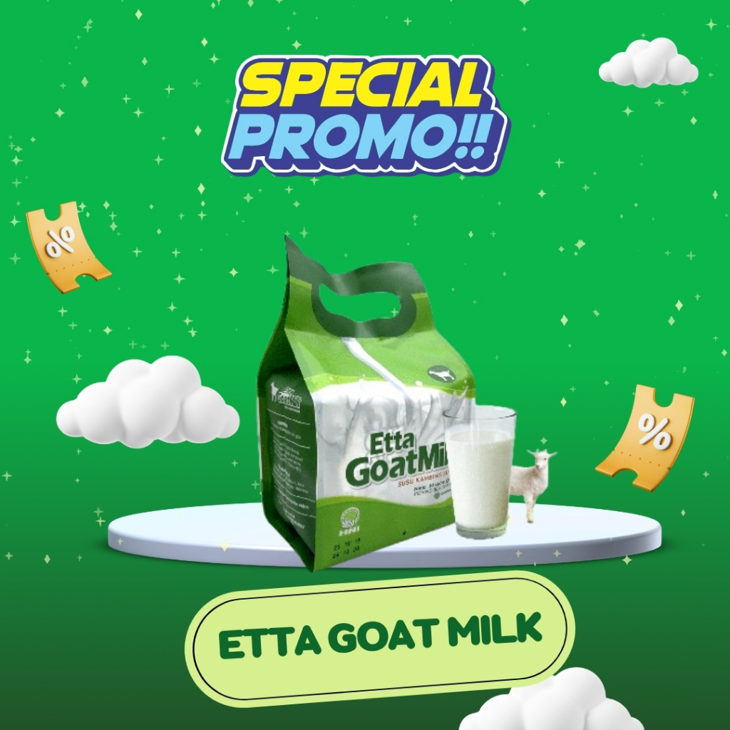 

Susu Etta Goatmilk Etawa Asli Untuk Tulang, Maag, Asam Lambung dan Stamina