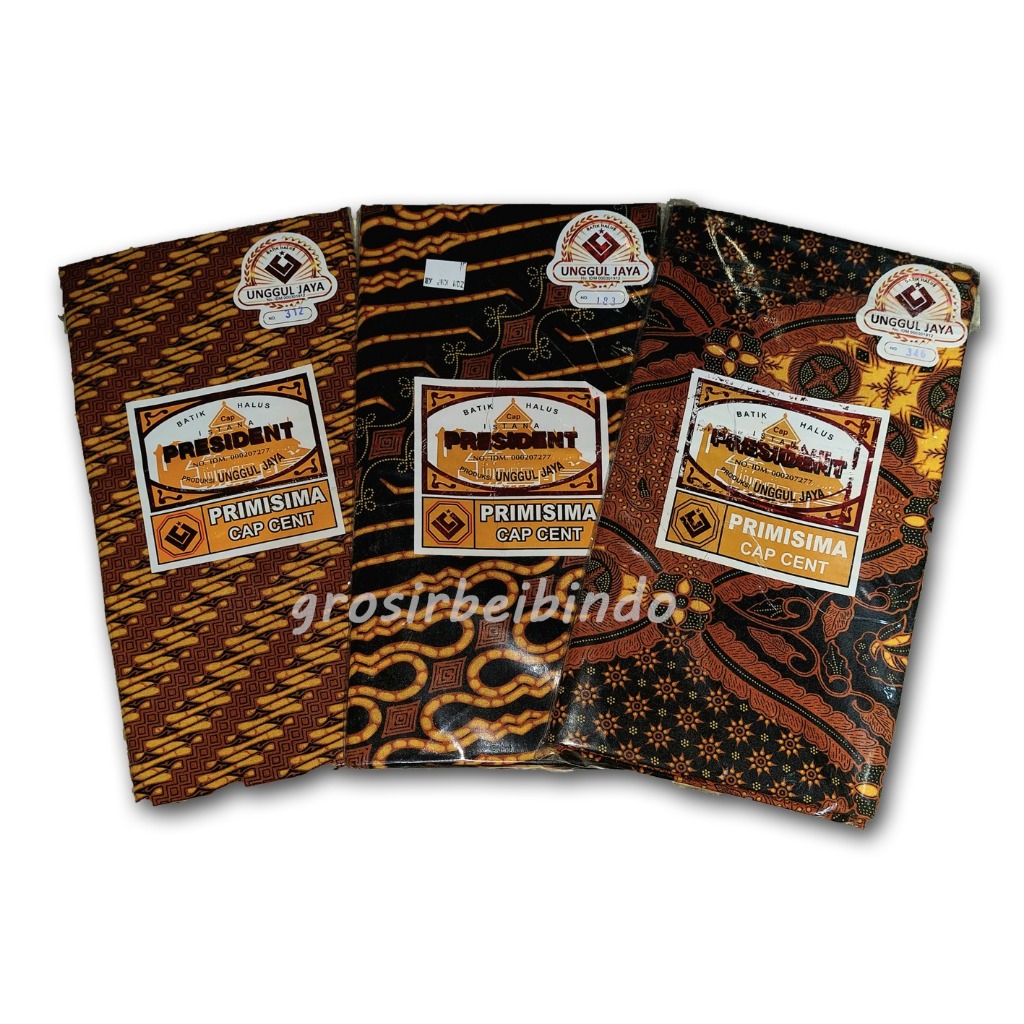 Unggul Jaya Kain Jarik Batik Istana Presiden Sorgan Primisima Cap Cent