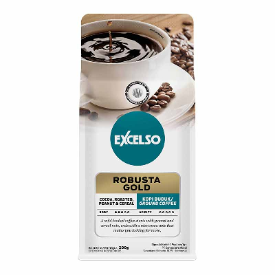 

Excelso Kopi Bubuk Robusta Gold 200 g