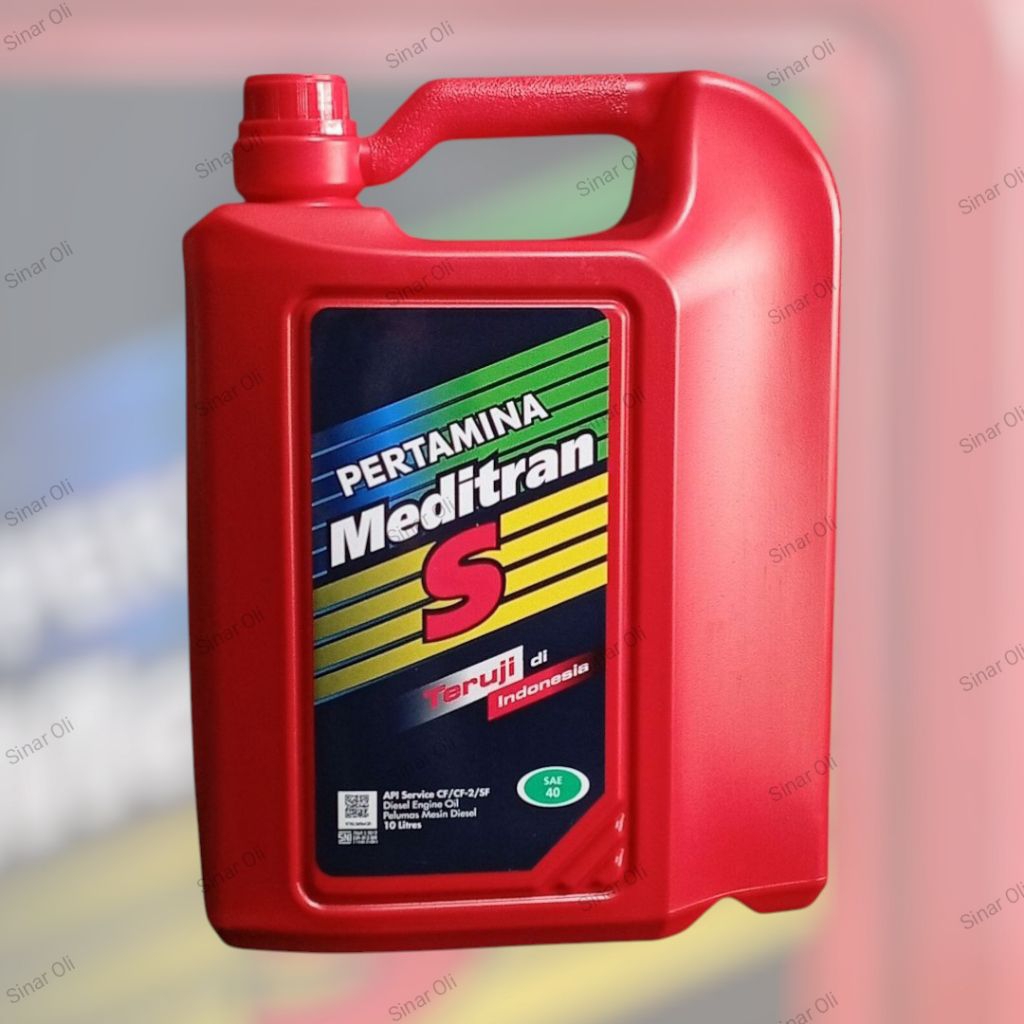 Oli mesin Pertamina Meditran S 5 liter dan 10 liter