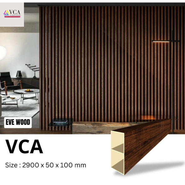 WPC Wall Panel Hollow Partisi / WPC Indoor Hollow Partition/Penyekat Ruang Tamu hollow