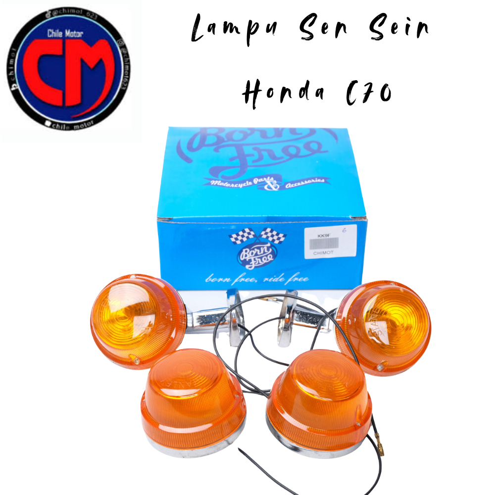Lampu Sen Sein Set Depan Belakang Honda C70 C 70