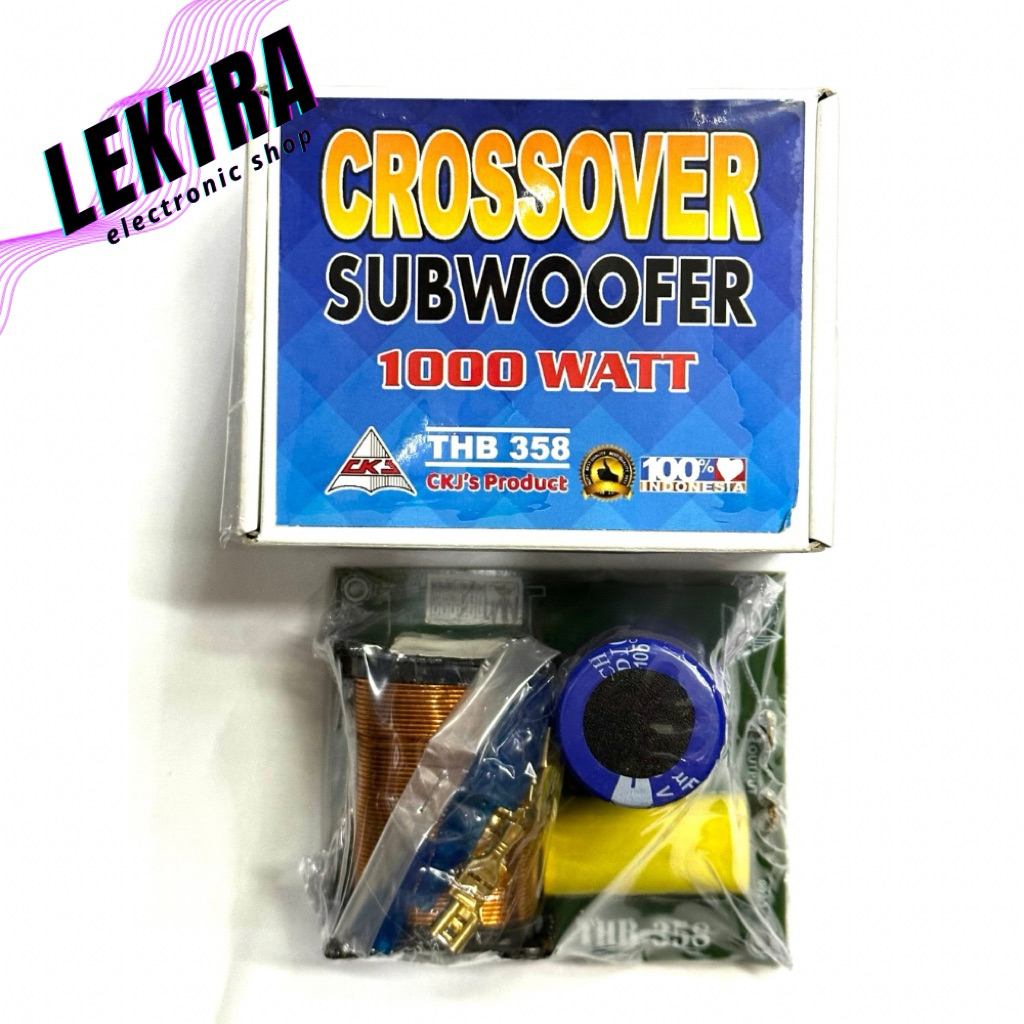 Kit THB 358 Crossover Subwoofer 1000 watt CKJ 1000w w 1000watt