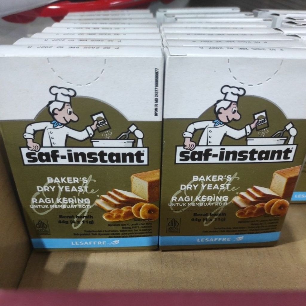 

Ragi saf instant kotak sachet 1pak isi (4) sachet