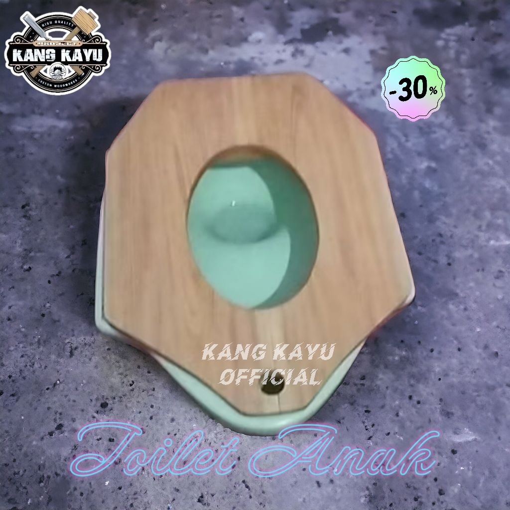 Kang Kayu Cover Toilet Jongkok Wc Kayu Portable Termurah