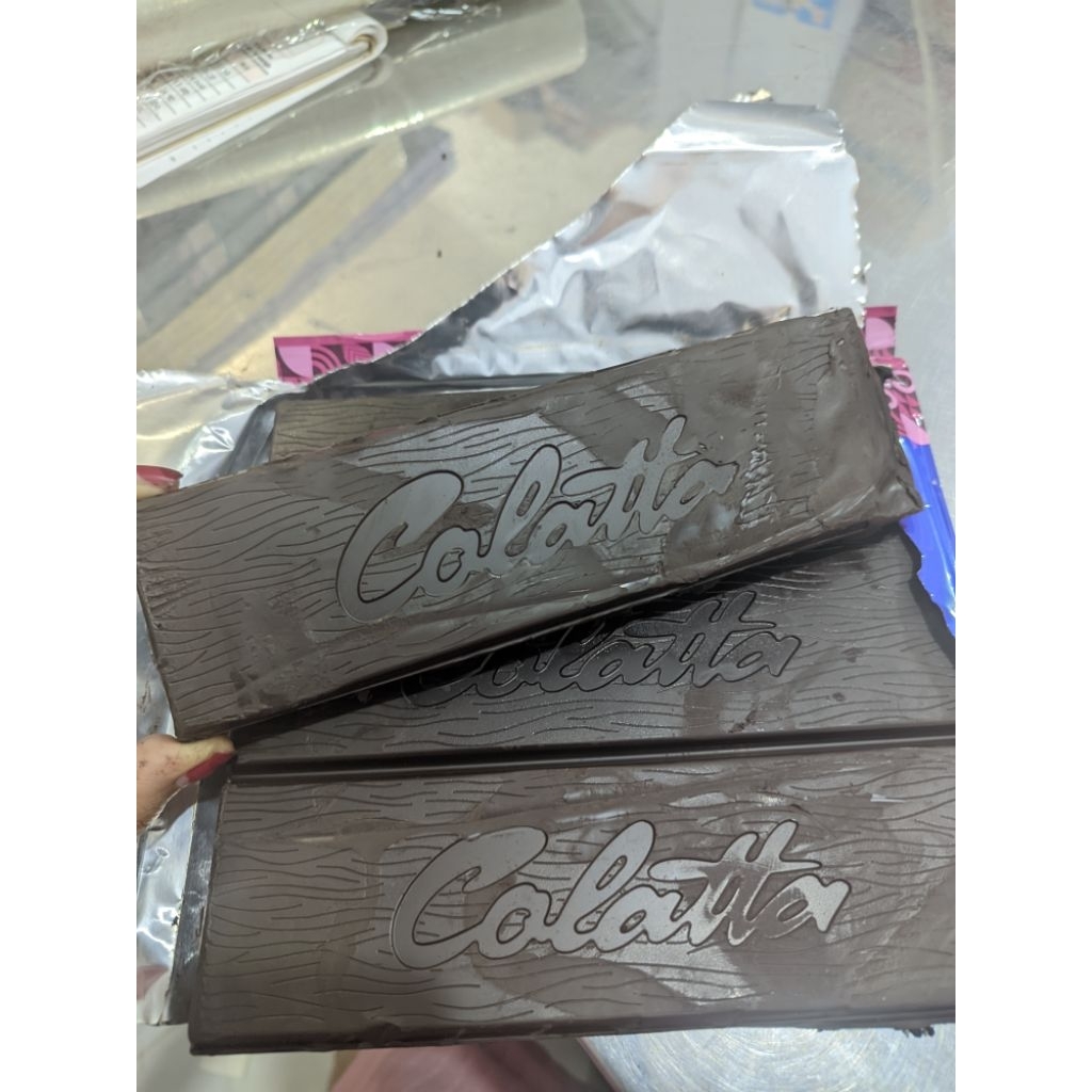 

coklat collata dark compound/coklat es kul kul/coklat brownies