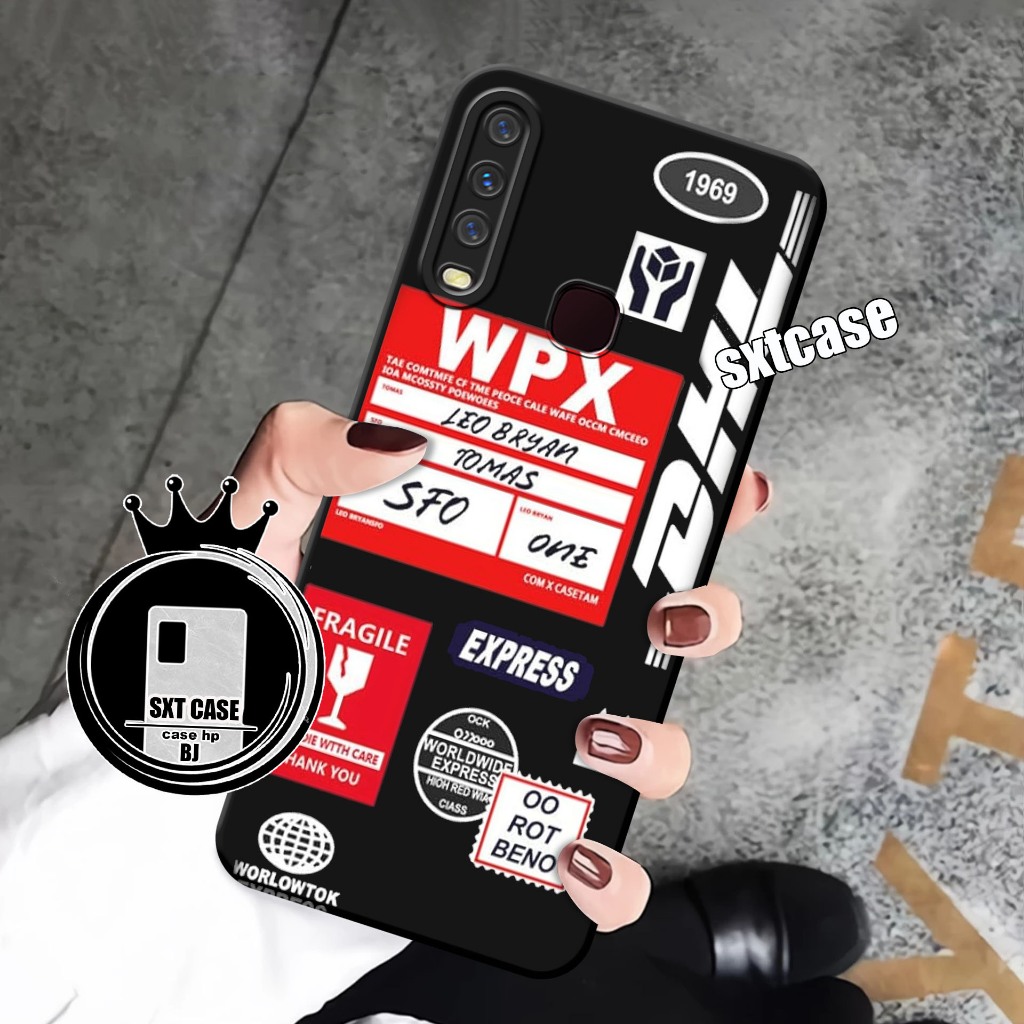 Case Vivo y12-Vivo y15-Vivo y17-Vivo y19 - Vivo y12i  Karakter - case handphone- fashion case - soft