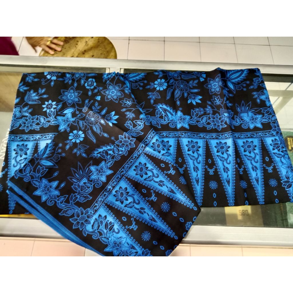 SARUNG BATIK  BADUY MOTIF DAUN TERMURAH
