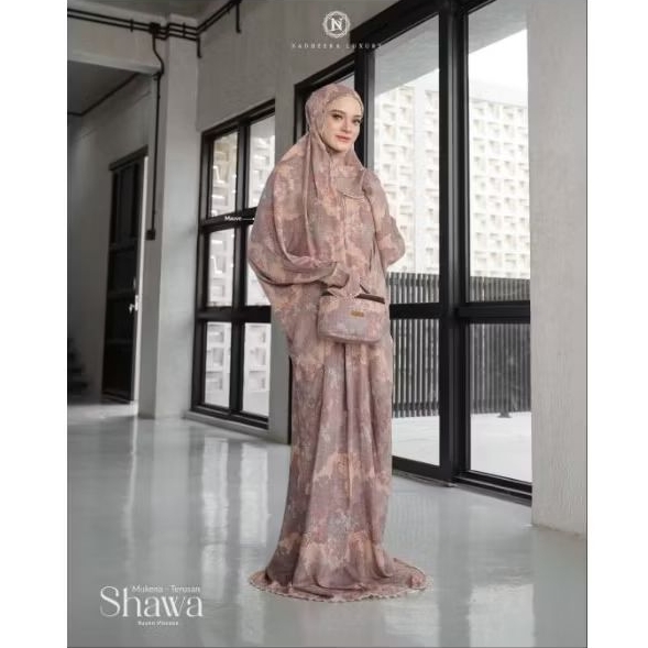 SHAWA MUKENA TERUSAN - NADHEERA LUXURY
