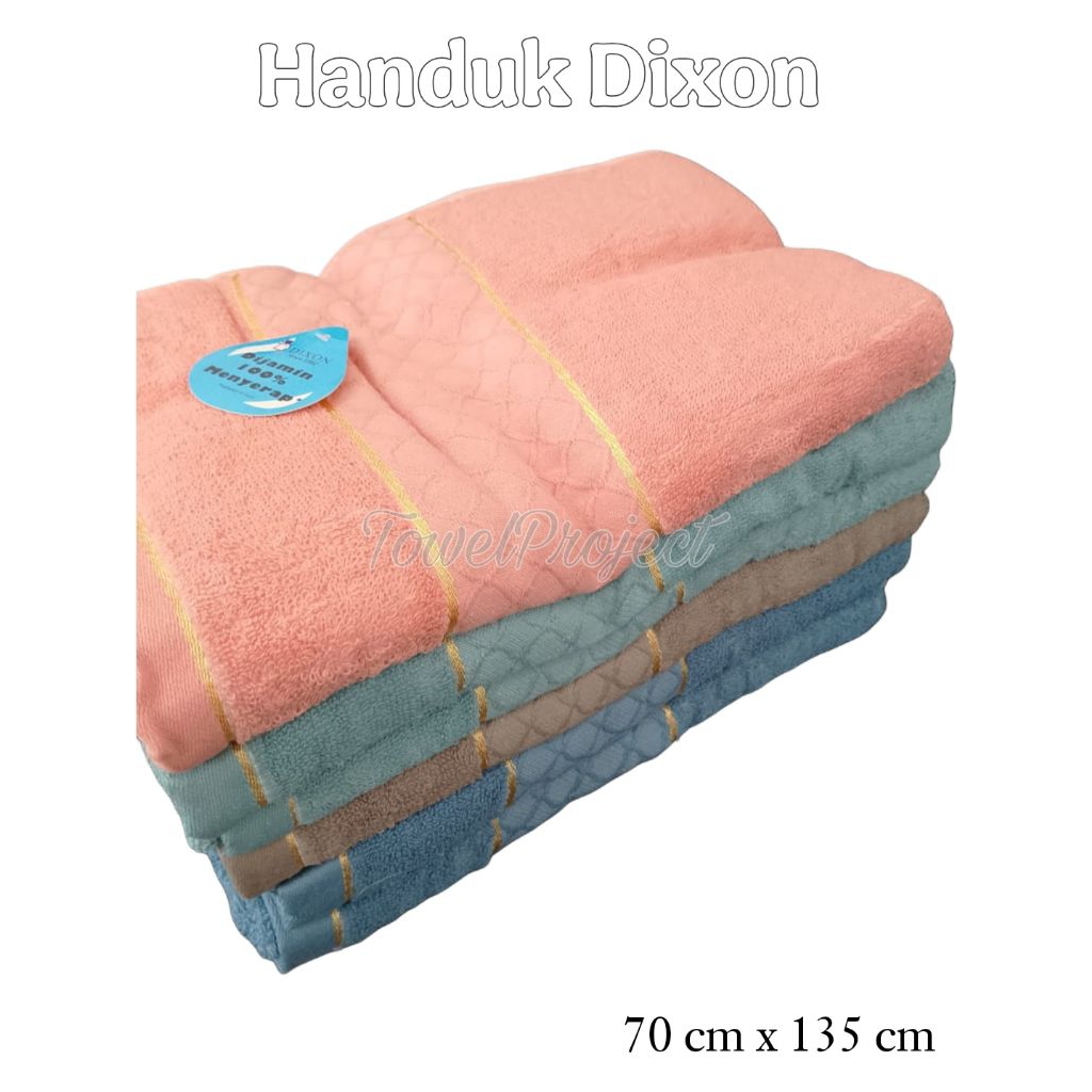 Handuk Mandi Dixon 70x140 cm Handuk Mandi Dewasa Handuk Tebal Menyerap Air