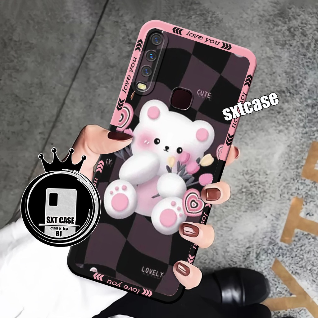 Case Vivo y12-Vivo y15-Vivo y17-Vivo y19 - Vivo y12i  Karakter - case handphone- fashion case - soft