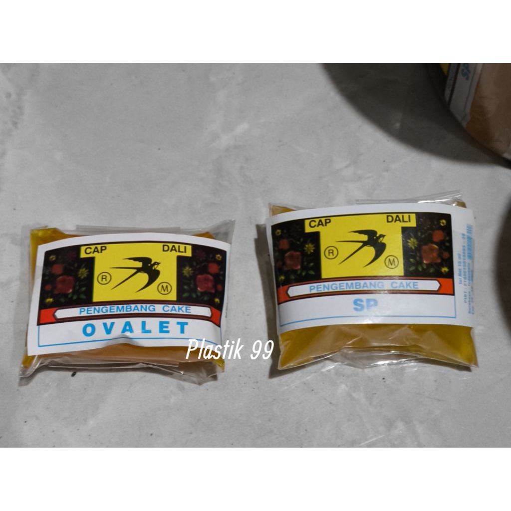 

TERMURAH !!!! (15 ml) Pengembang makanan / Pengembang kue SP, OVALET cap burung dali