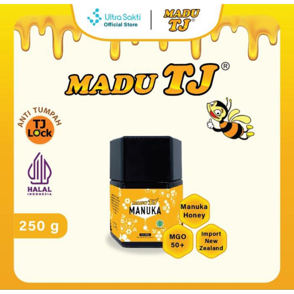 

Madu TJ Manuka 250ml - Untuk Meningkatkan Daya Tahan Tubuh