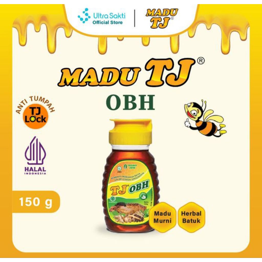 

Madu TJ OBH 150gr - Obat Batuk Herbal Plus Madu