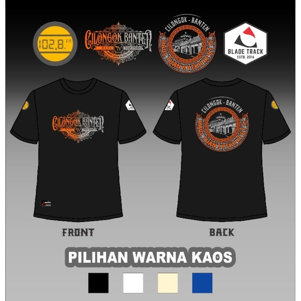 kaos haul tuan syekh abdul qadir al_jaelani ke 67 cilongok banten haul syekh ke 67