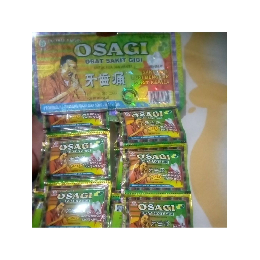 osagi/obat sakit gigi