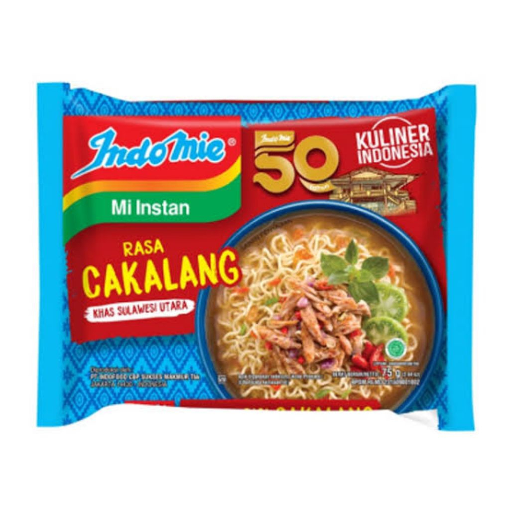 

Indomie Mie Instan Mi Rasa Cakalang 75 gram